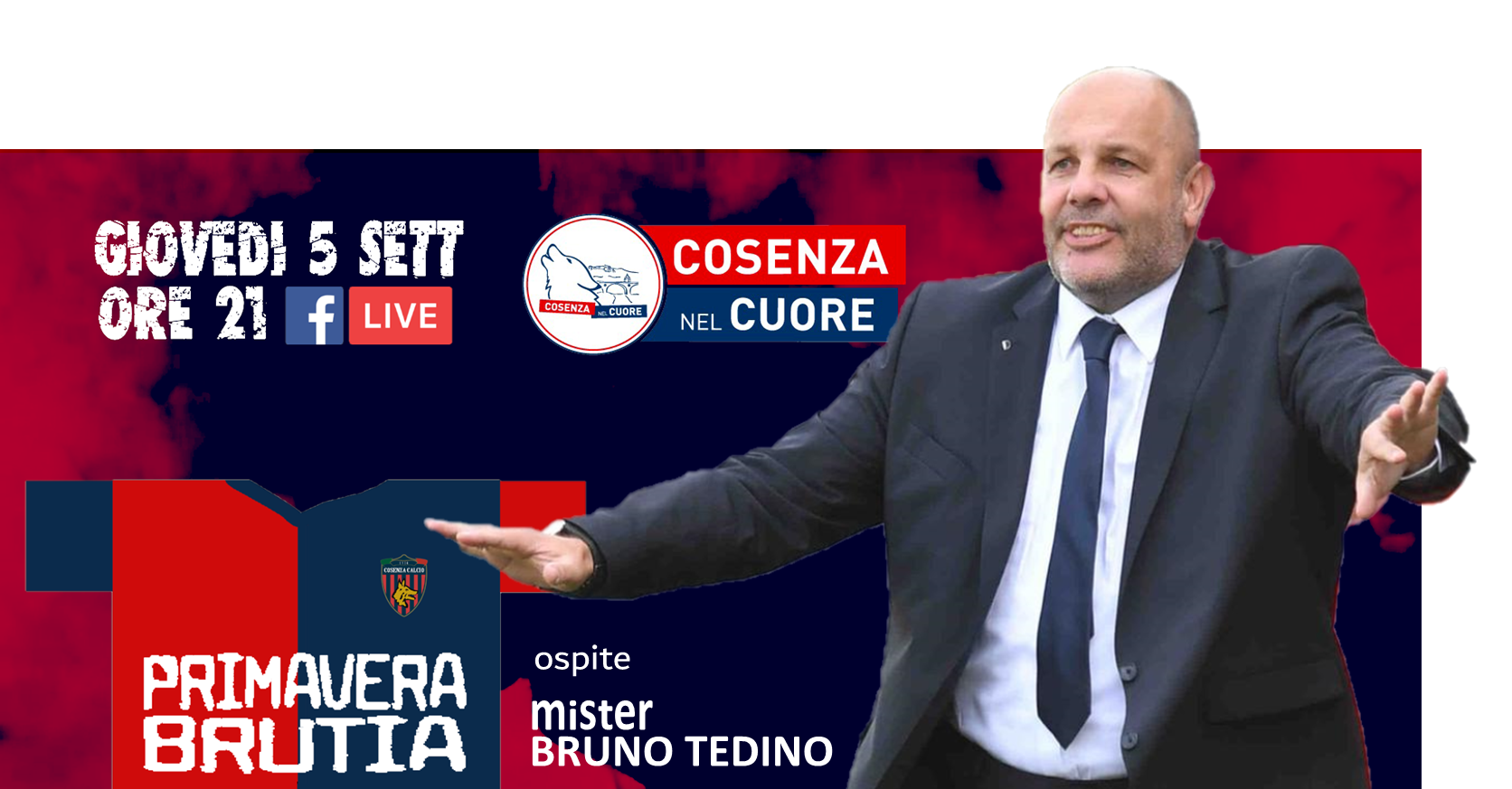 Primavera Brutia – Mister Bruno Tedino
